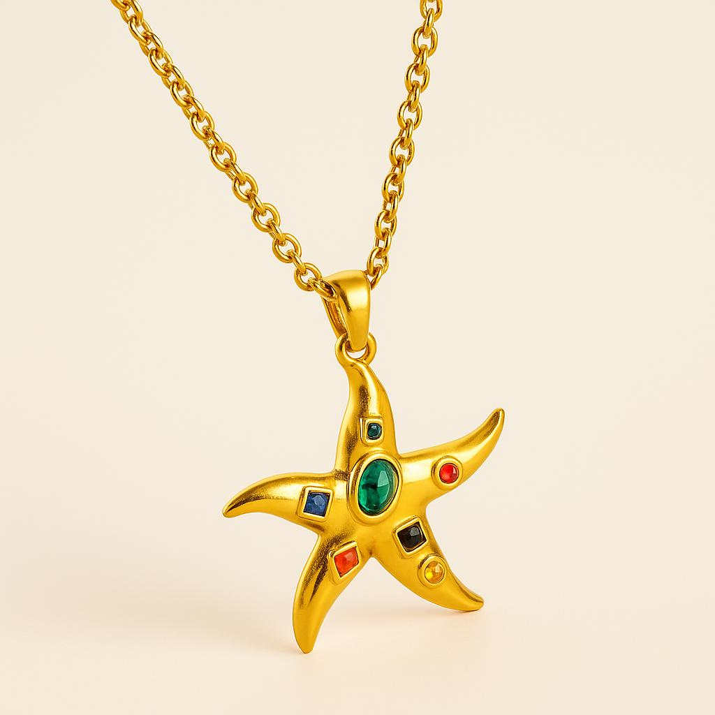 Collier Etoile Moon